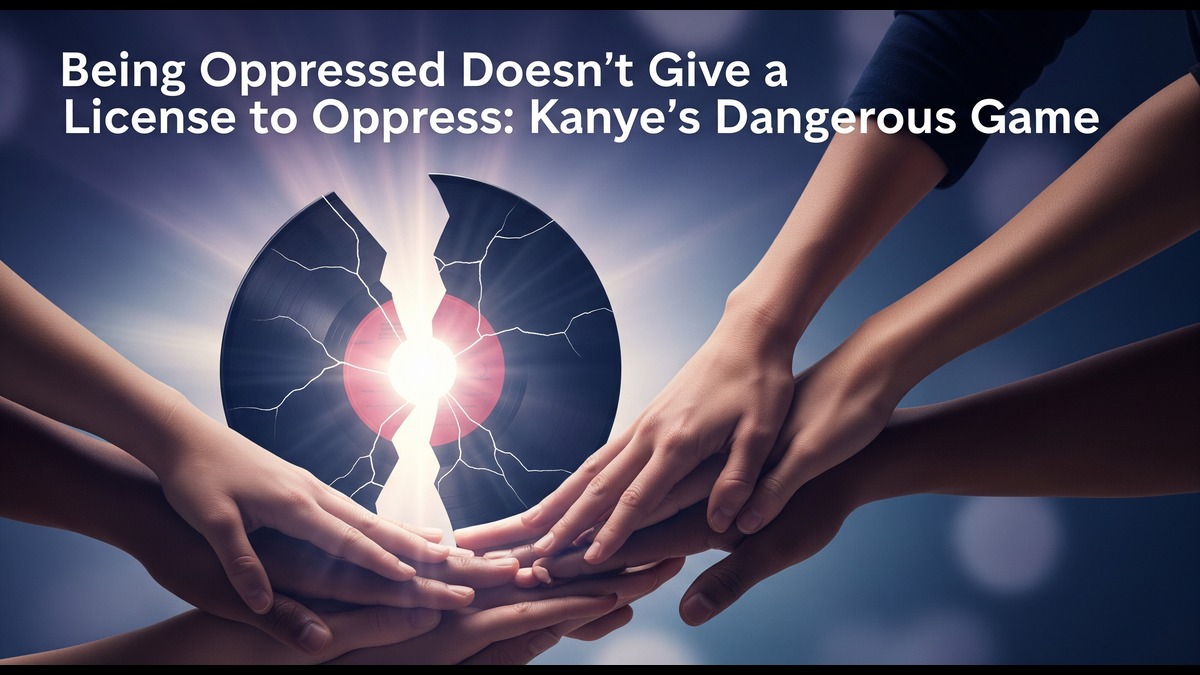 Being Oppressed Doesn&#8217;t Give License to Oppress: Kanye&#8217;s Dangerous Game
