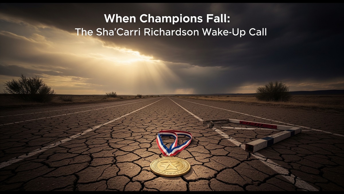 When Champions Fall: The Sha&#8217;Carri Richardson Wake-Up Call