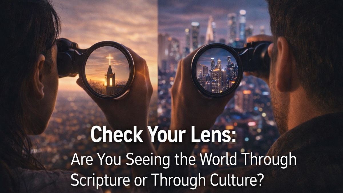 Check Your Lens: Are You Seeing the World Through Scripture or Through Culture?