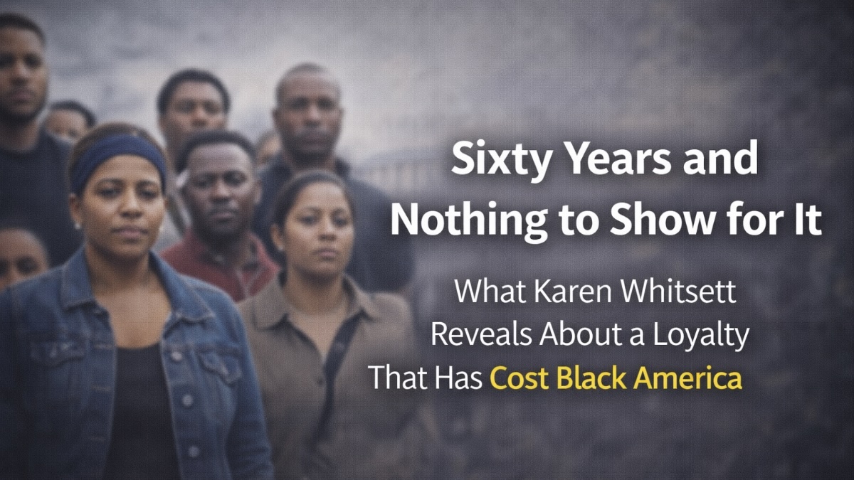 Sixty Years and Nothing to Show for It: What Karen Whitsett Reveals About a Loyalty That Has Cost Black America Everything